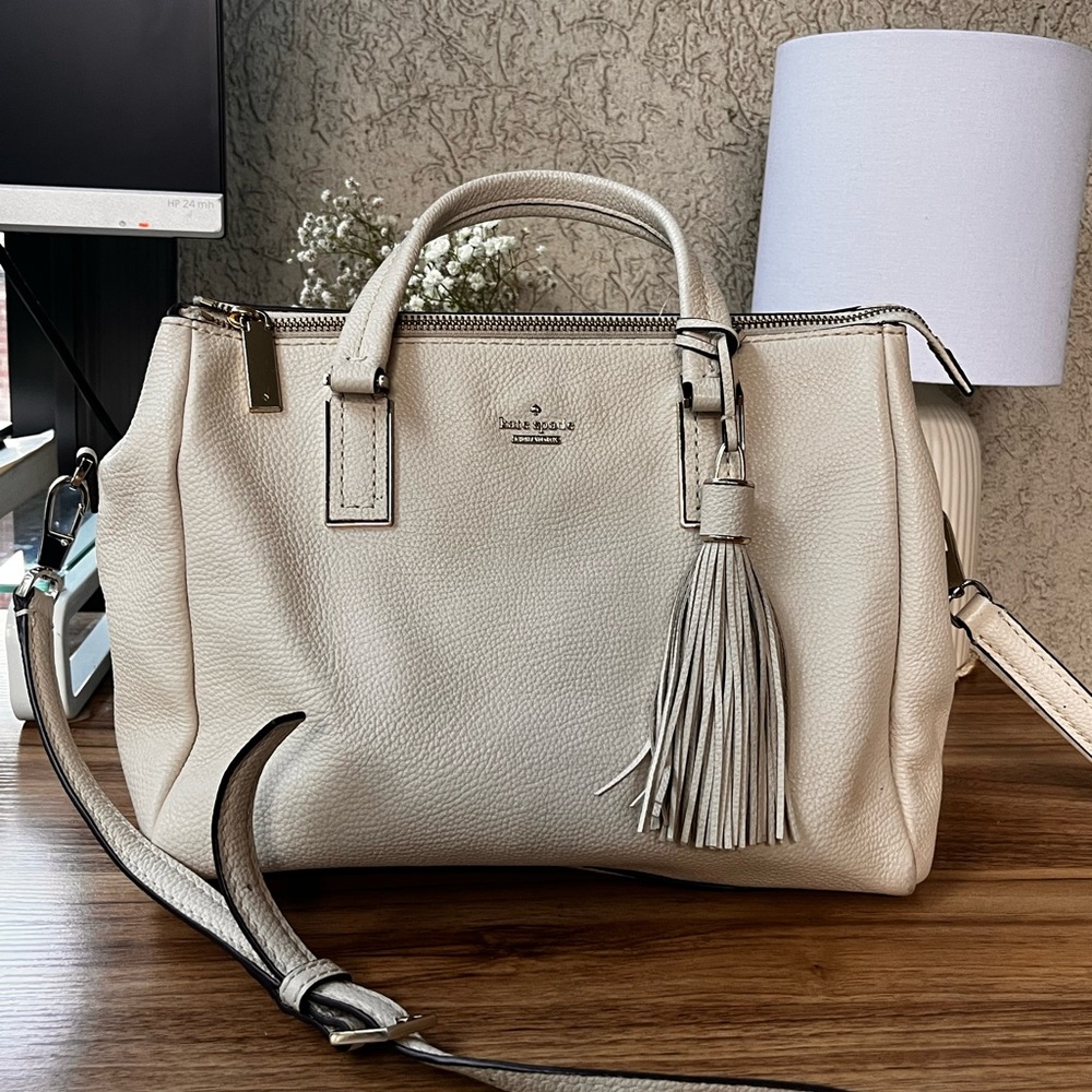 Kate Spade Ivory Large Naomi Satchel